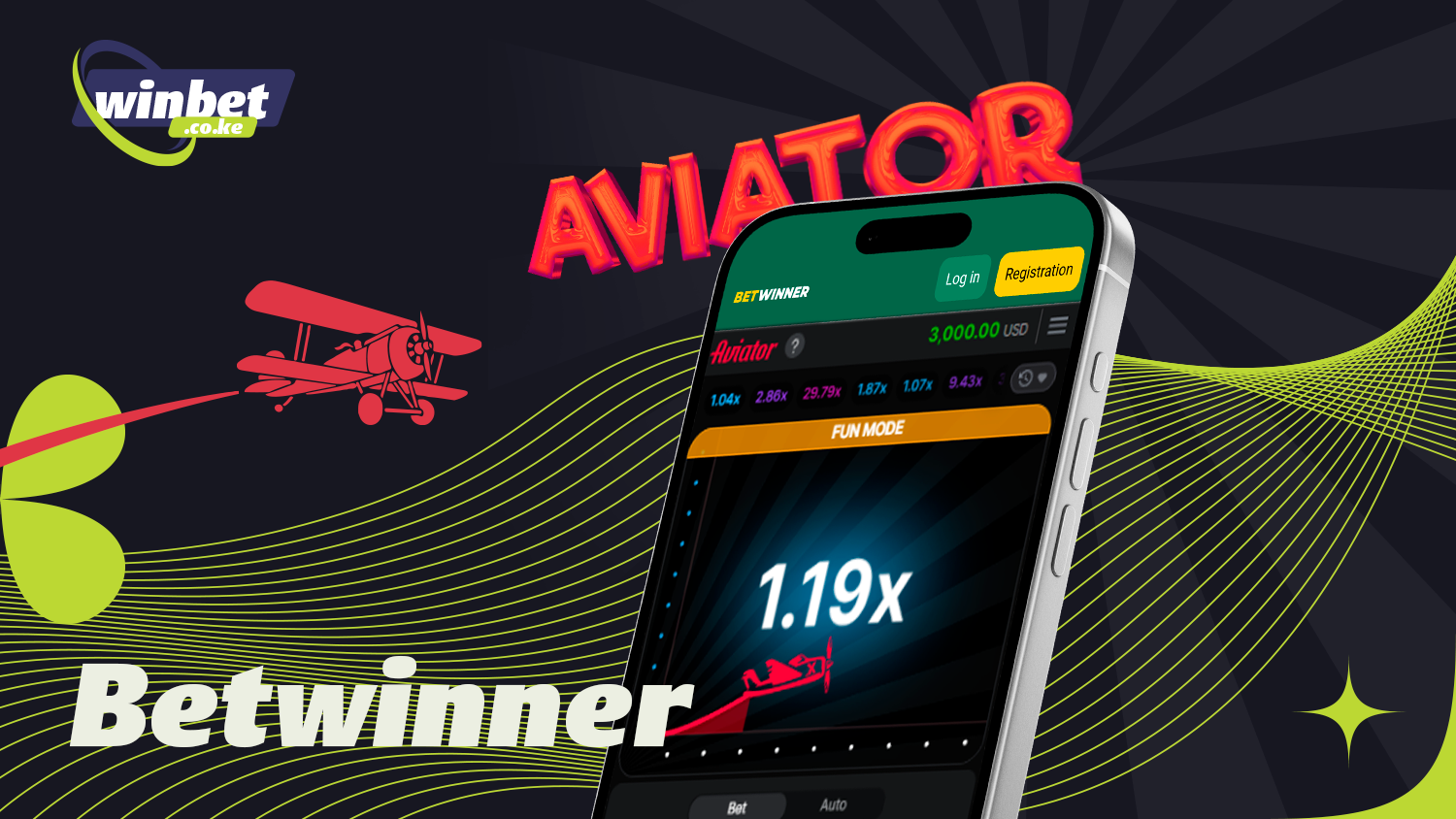 Play and win from your mobile device in Betwinner Aviator