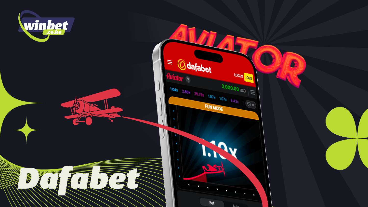 Play and win from your mobile device in Dafabet Aviator