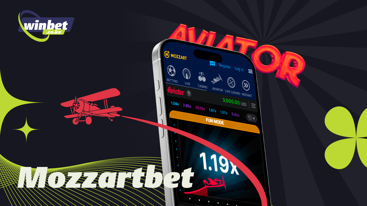 Play and win from your mobile device in Mozzartbet Aviator